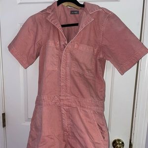Denim Romper